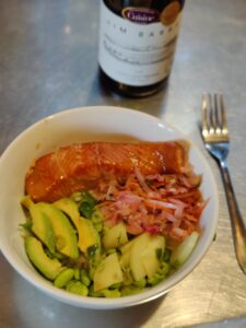 Smoked Salmon Poke Bowl